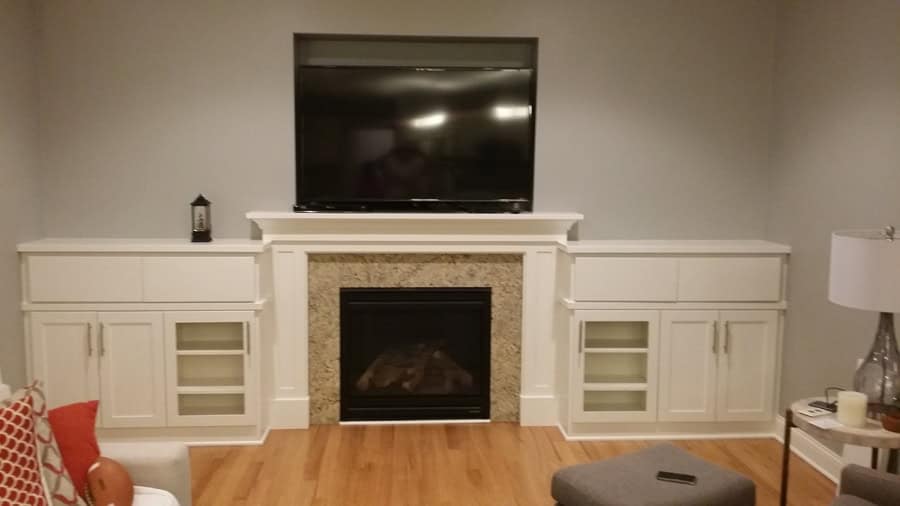 Fireplace Painting Services After - Pj'S Painting, Llc